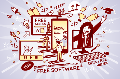 Free software, free society, free education! Donate  to fuel our advocacy for free software in education.
